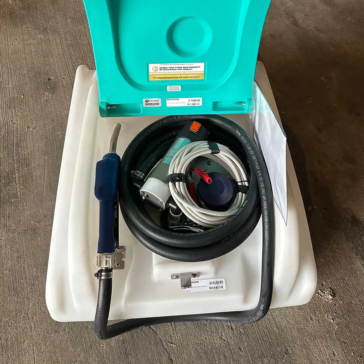 Enduraplas diesel tank at Dahl Farm Supply