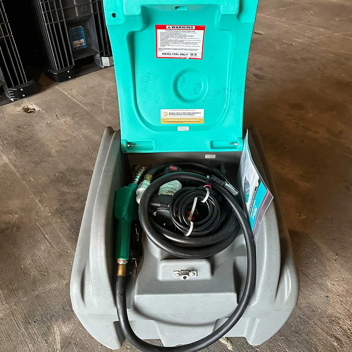 Enduraplas diesel tank at Dahl Farm Supply